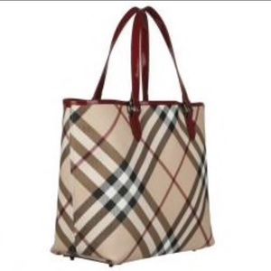 Burberry Supernova Check Tote